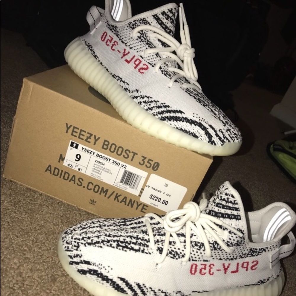 Yeezy boost V2 zebras